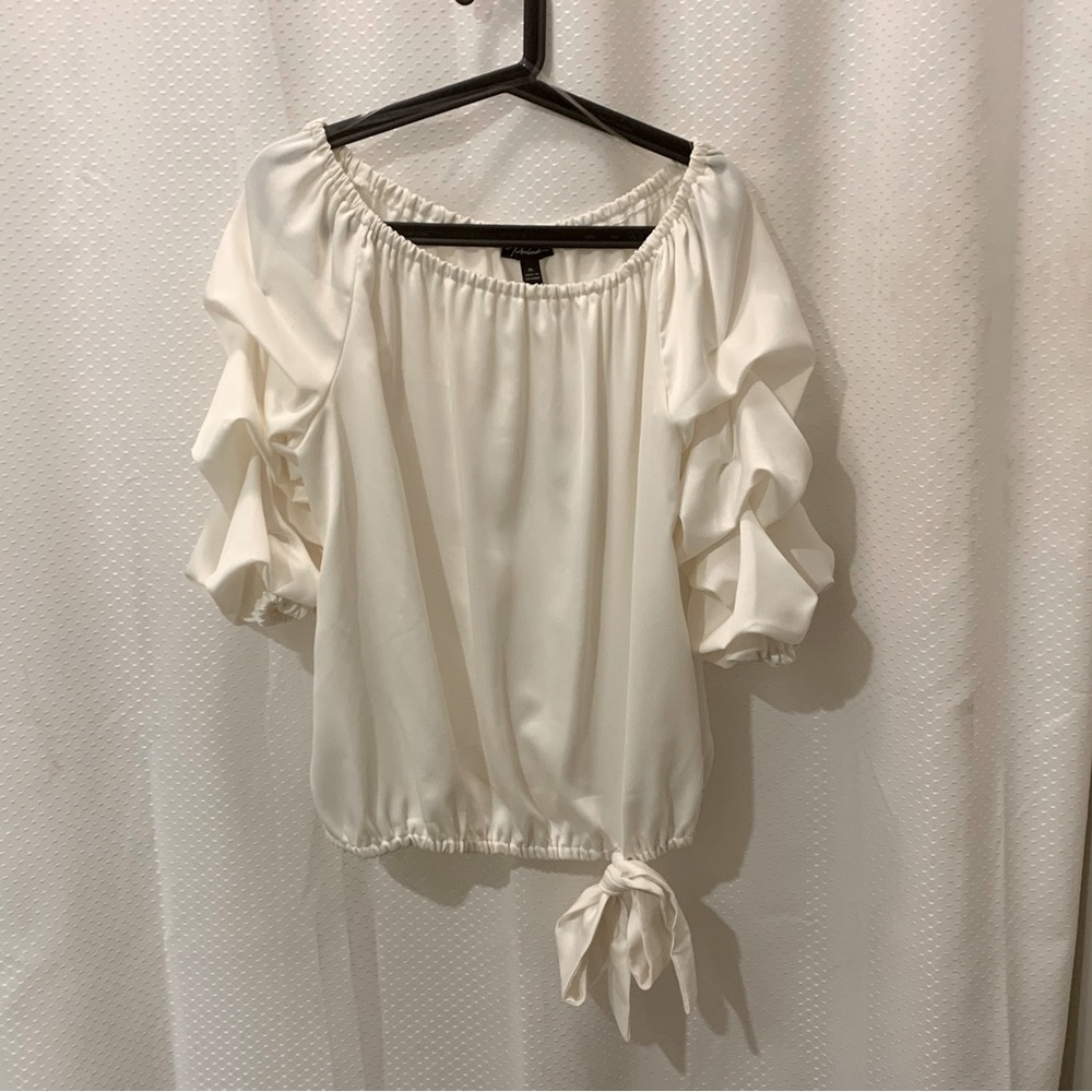 Prelude Shimmer Off Shoulder top